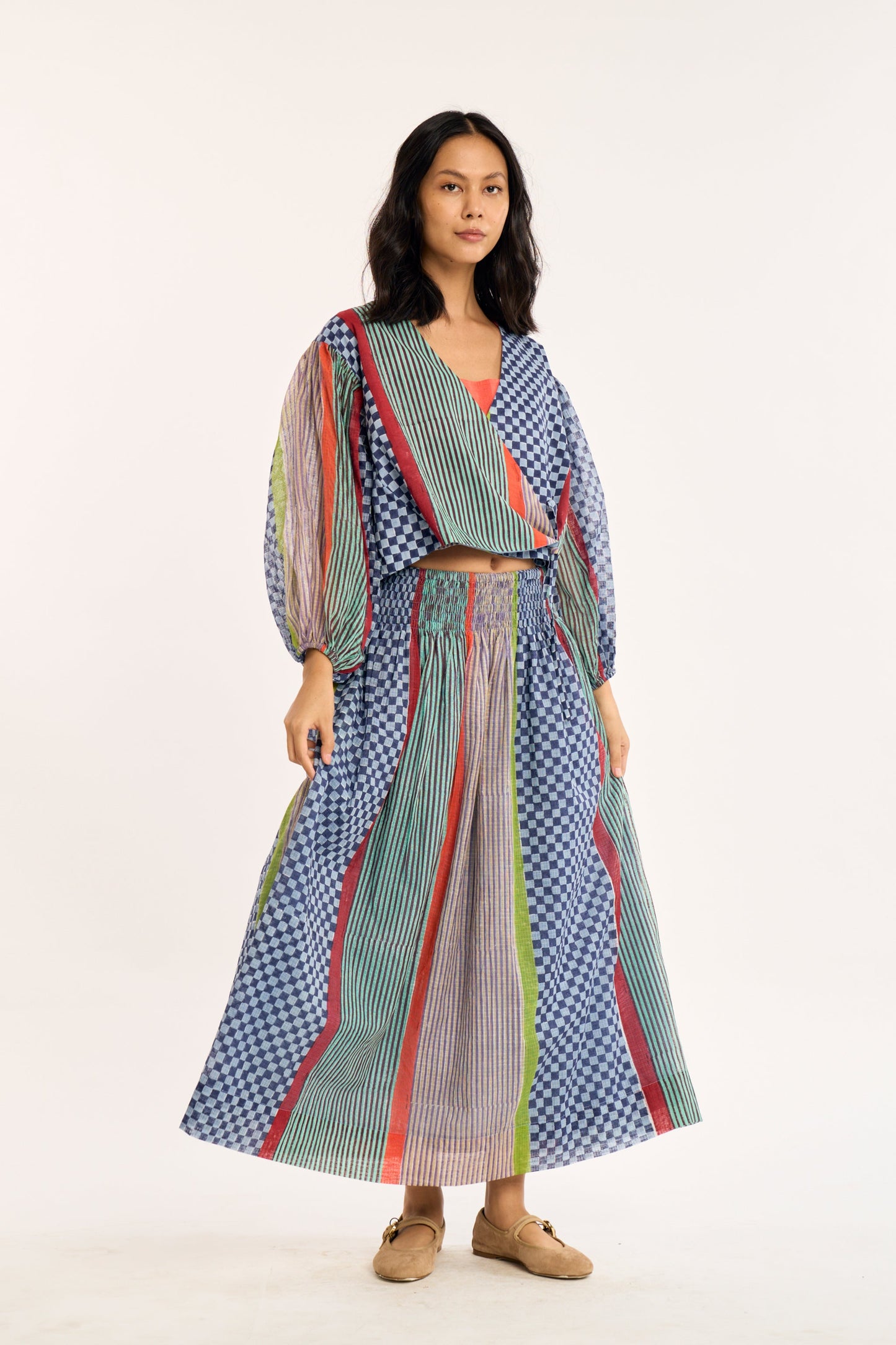 Hue Skirt | Field Grid