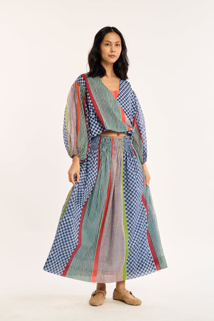 Hue Skirt | Field Grid