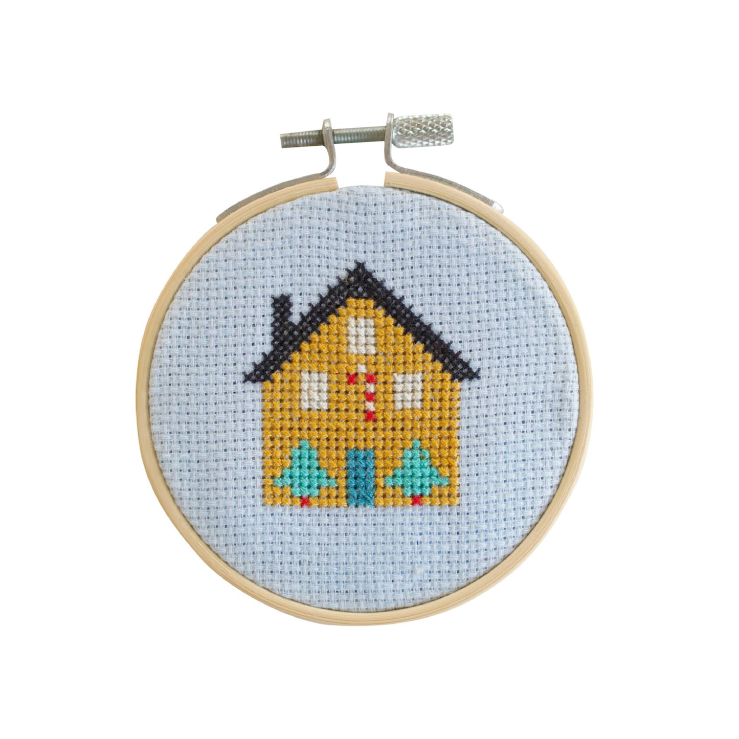 Holiday Home Cross Stitch Kit