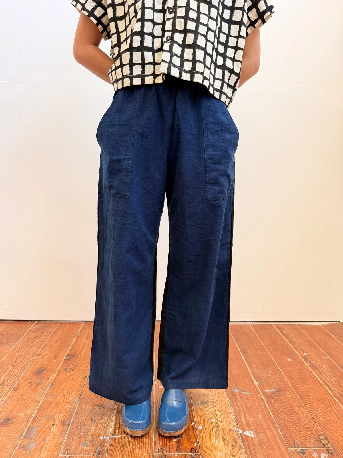Parton Pants | Indigo & Black