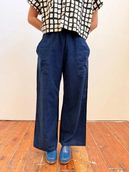 Parton Pants | Indigo & Black