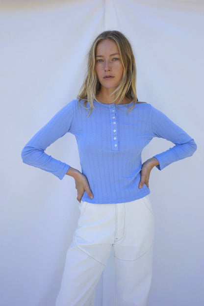 Henley Tee | Multiple Colors