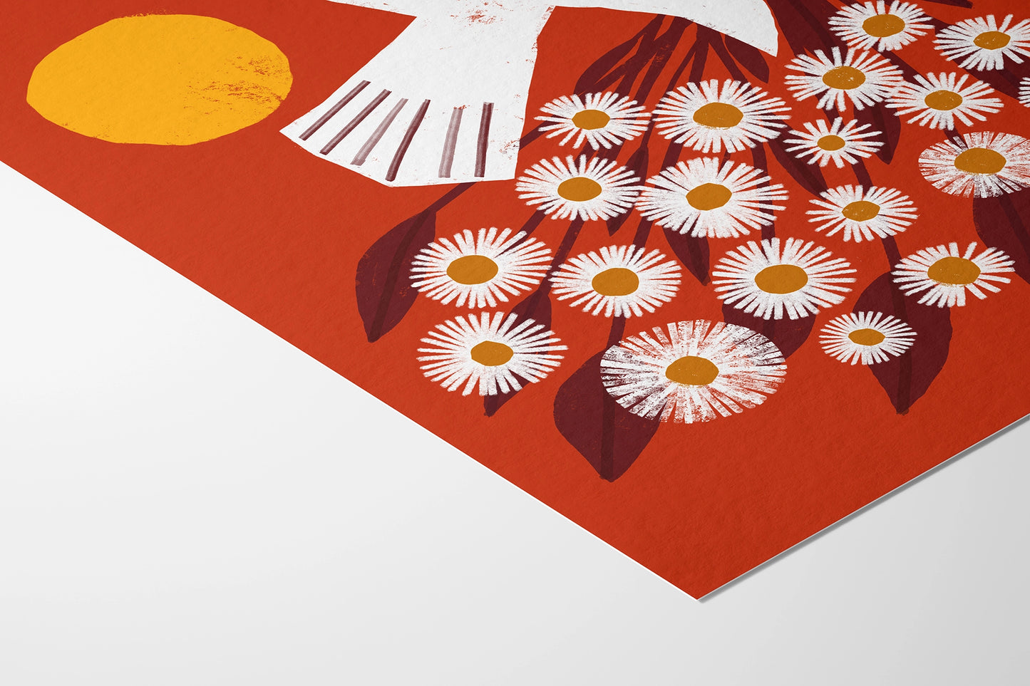 Art Print | Red Dove