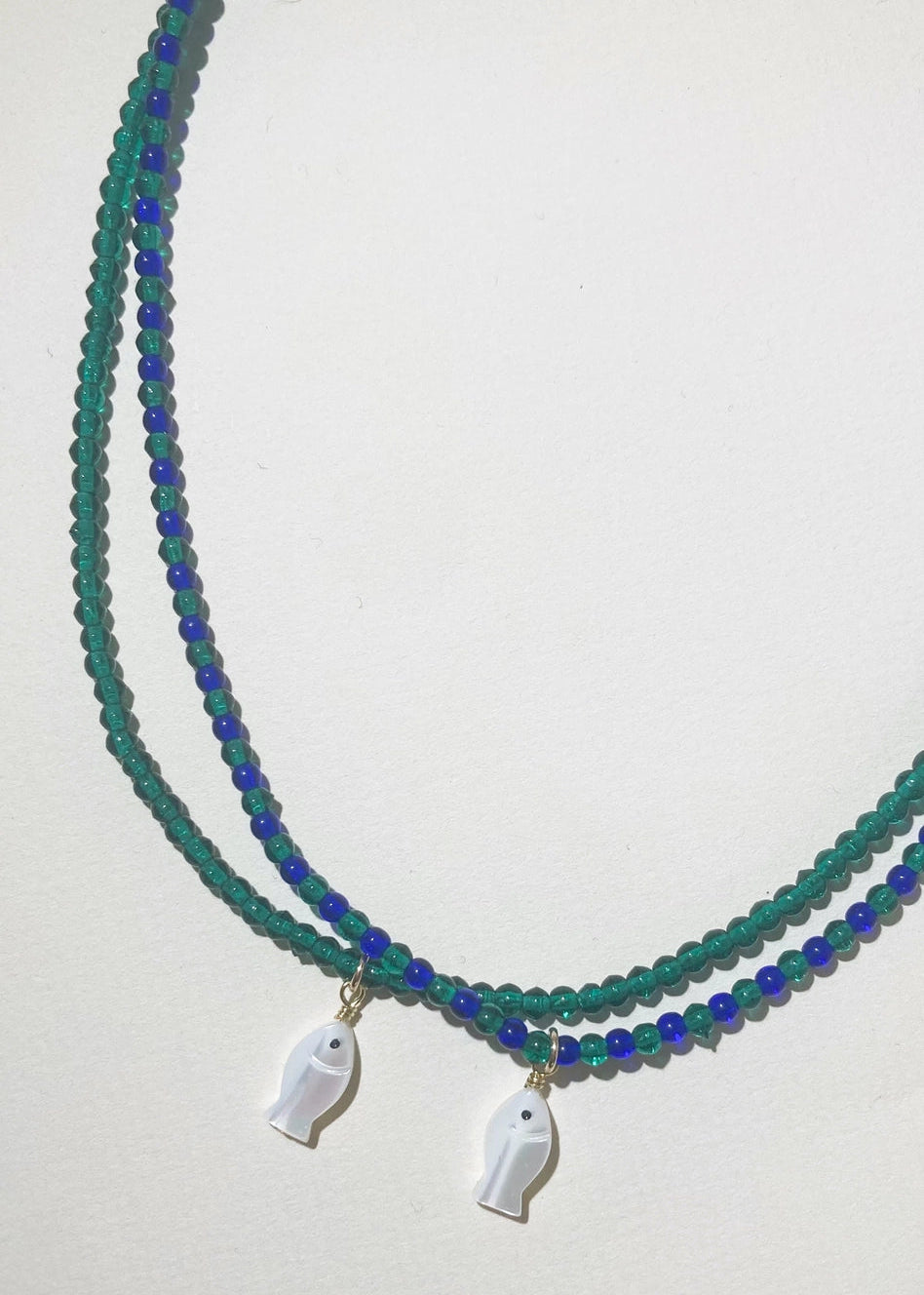 Fish Charm Necklace | Multiple Colors