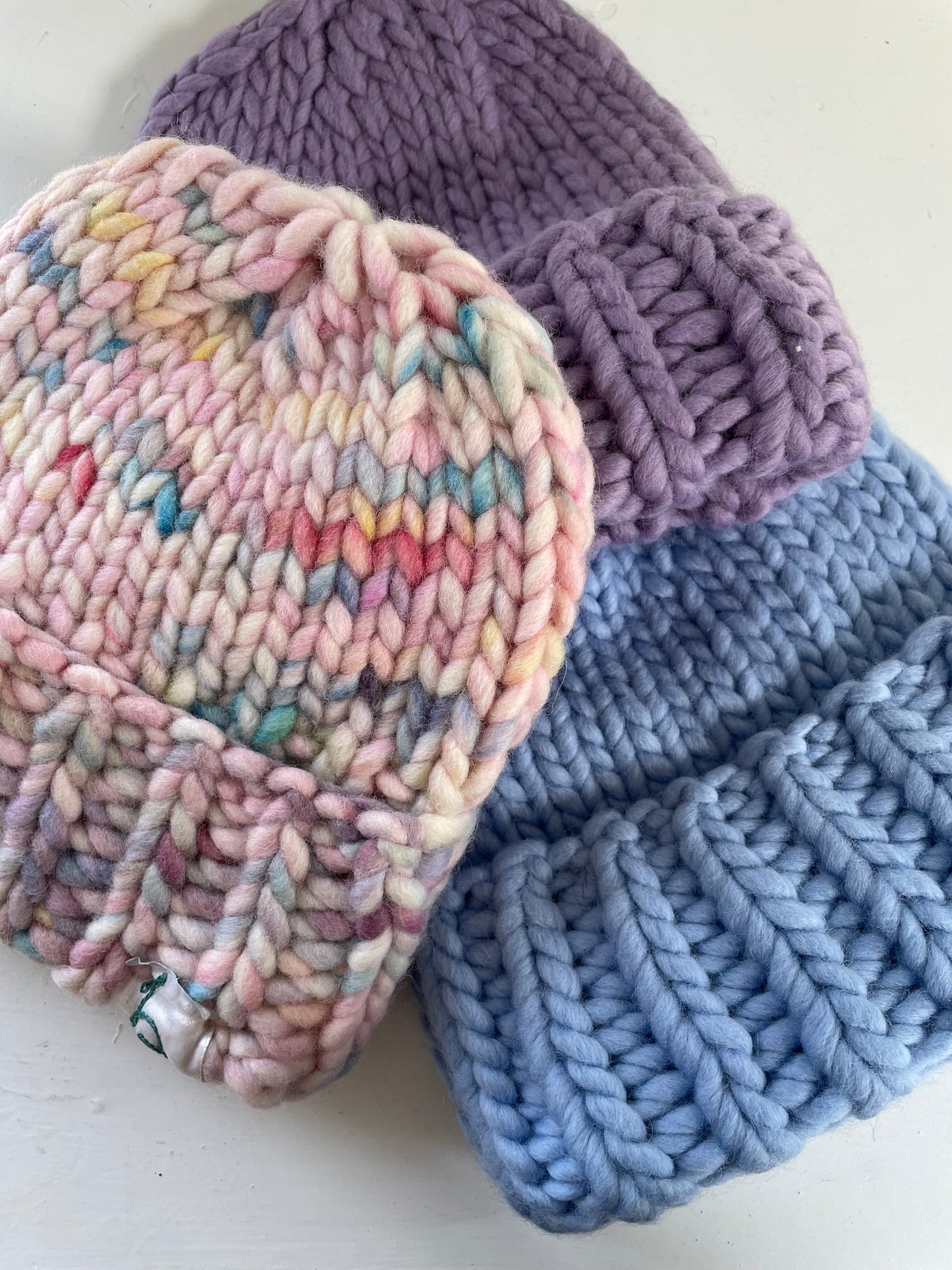 Chunky Peruvian Wool Hat - Multiple Colors