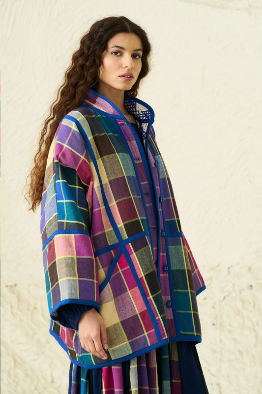 Revival Jacket | Orb Chex + Blue Hour Quilt