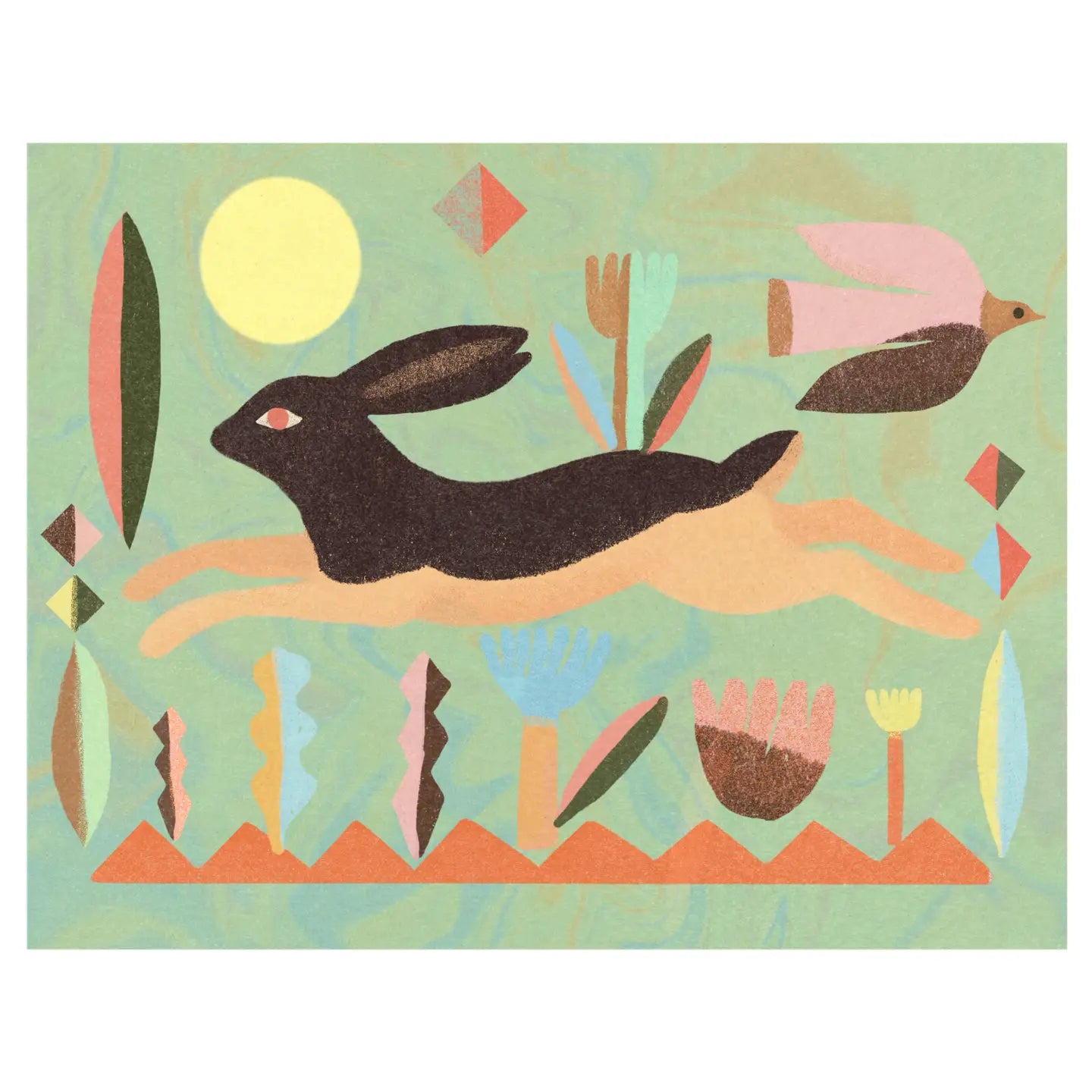 Rabbit Run - Art Print