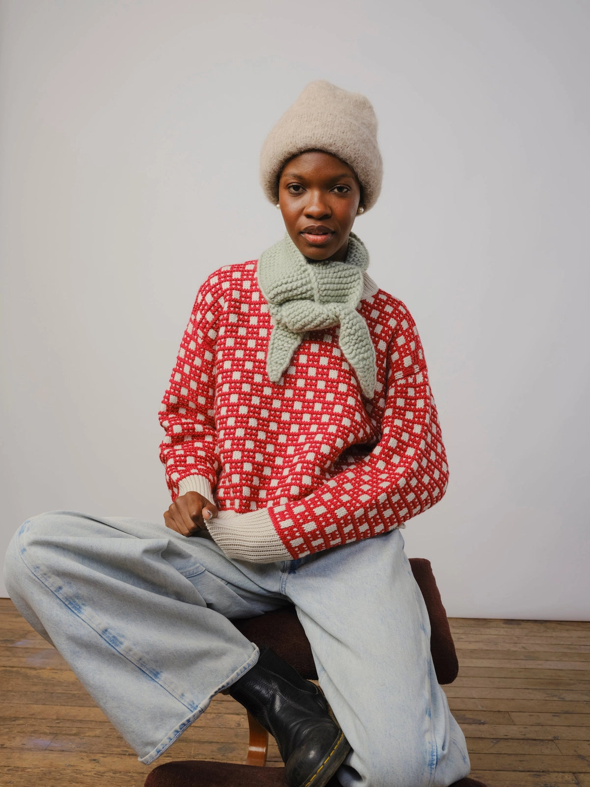 The Marina Scarflette - Epidote