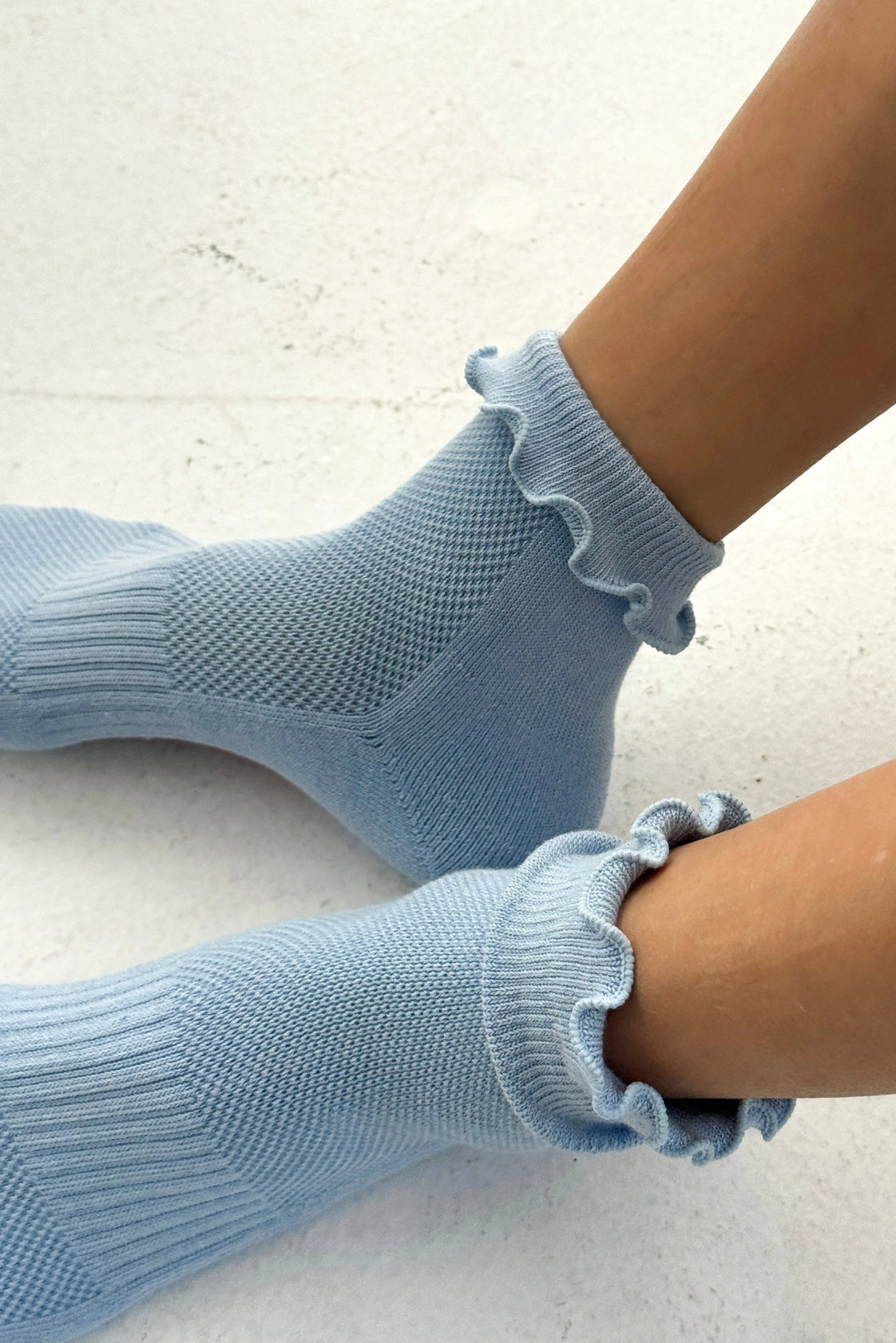 Ruffled Hugger Socks | Multiple Colors