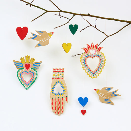 Folk Art Milagro Ornament Kit