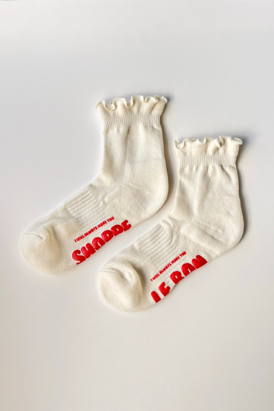 Ruffled Hugger Socks | Multiple Colors