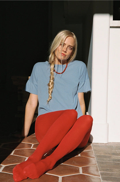 Petit Pointelle Tee | Multiple Colors