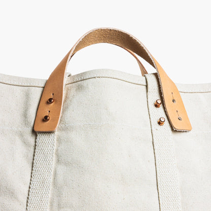 Large East West Tote | Natural