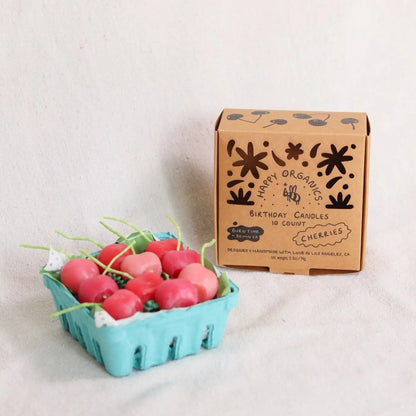 Boxed Berry Birthday Candles | Choose Your Fruit