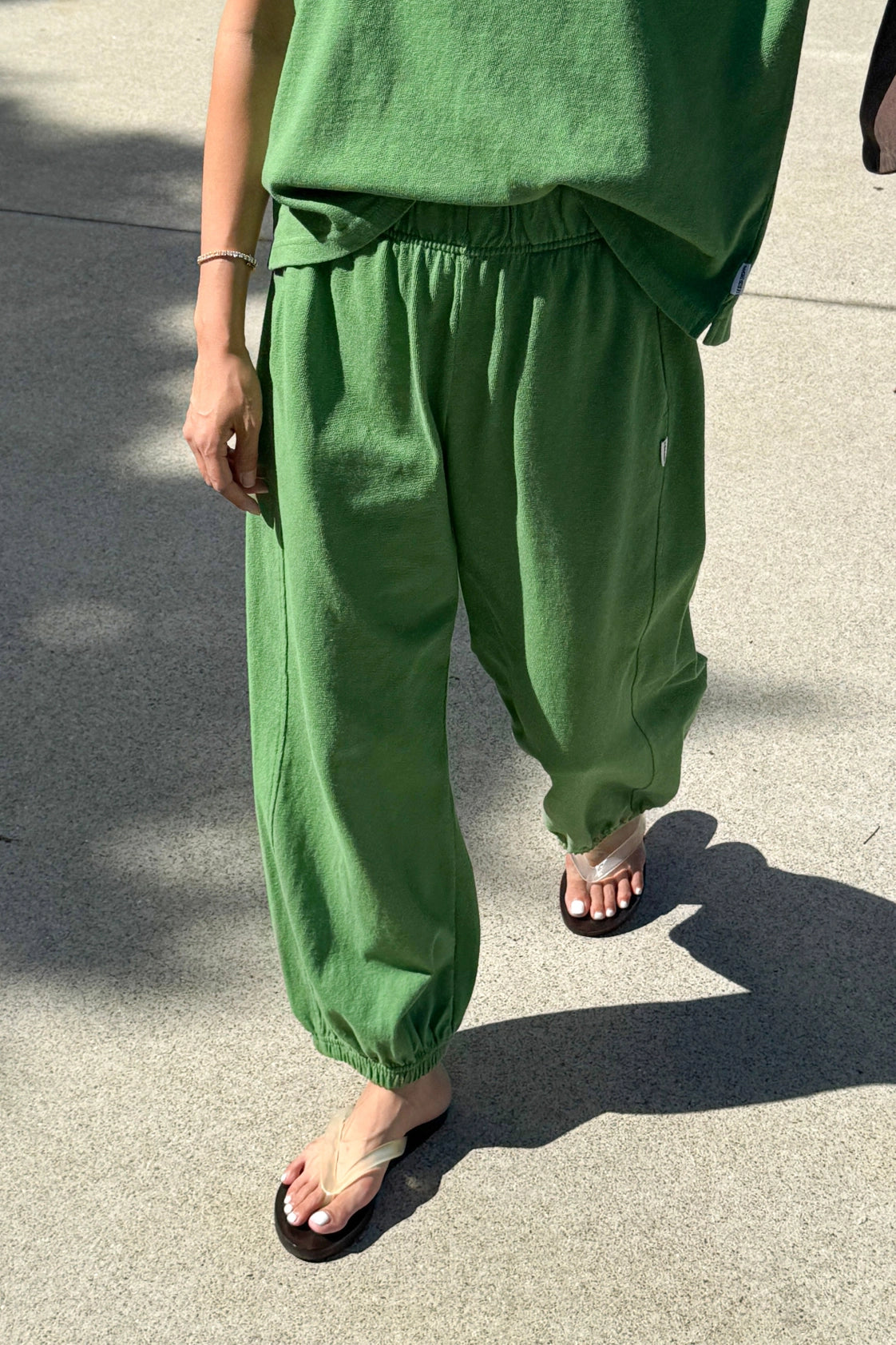 Balloon Pants | Asparagus