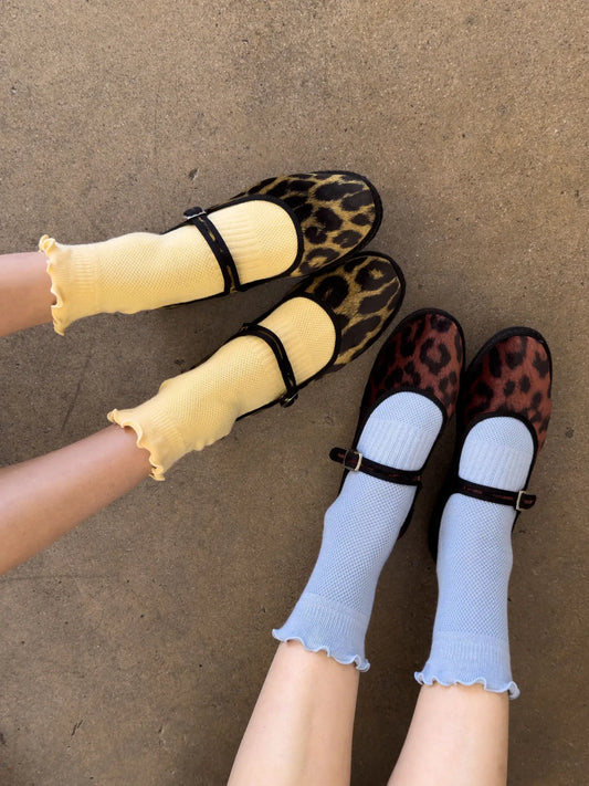 Ruffled Hugger Socks | Multiple Colors