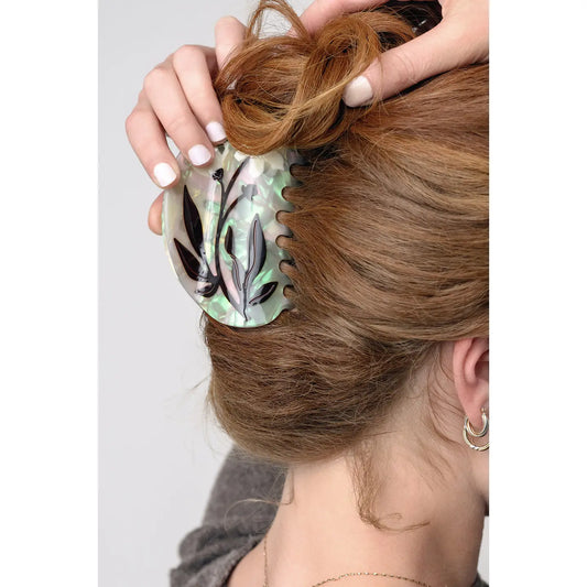 Bryony Floral Deep Claw