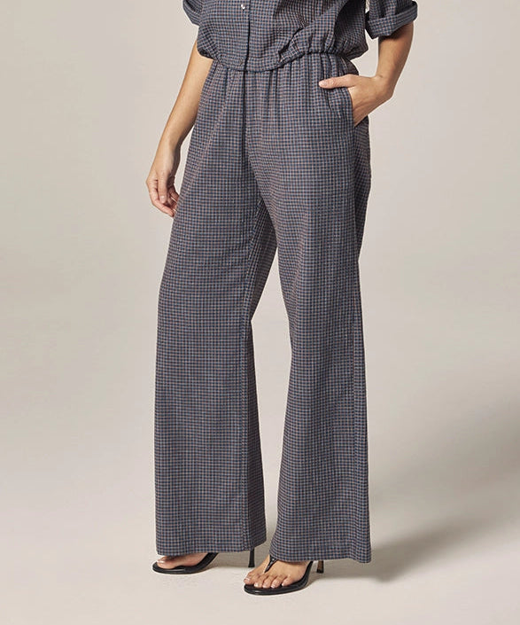 Elastic Waist Palazzo Pants