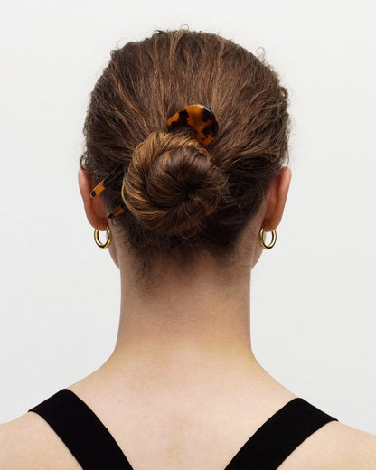 French Hair Pin | Classic Tortoise