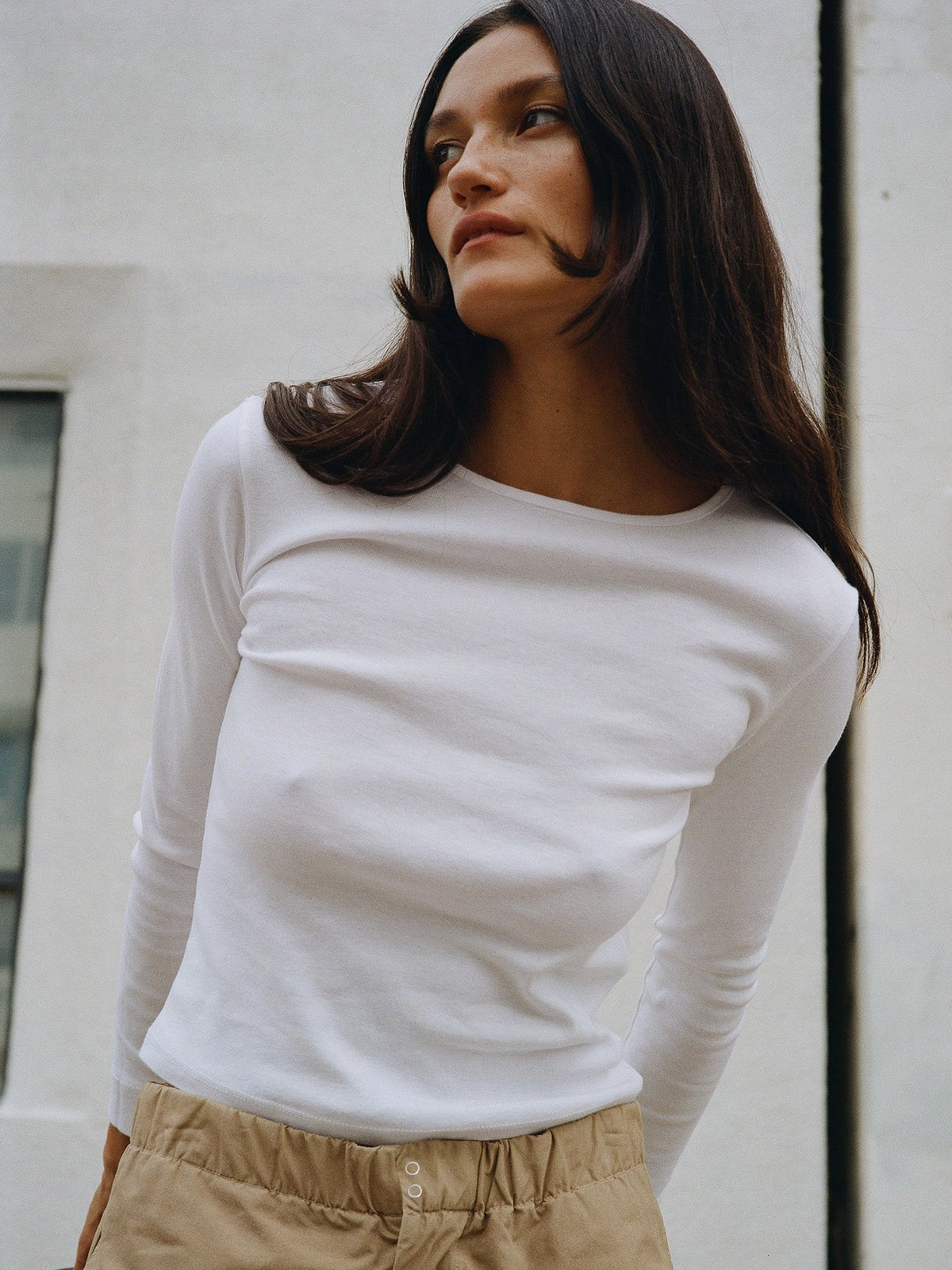 Bebe Organic Long Sleeve | White