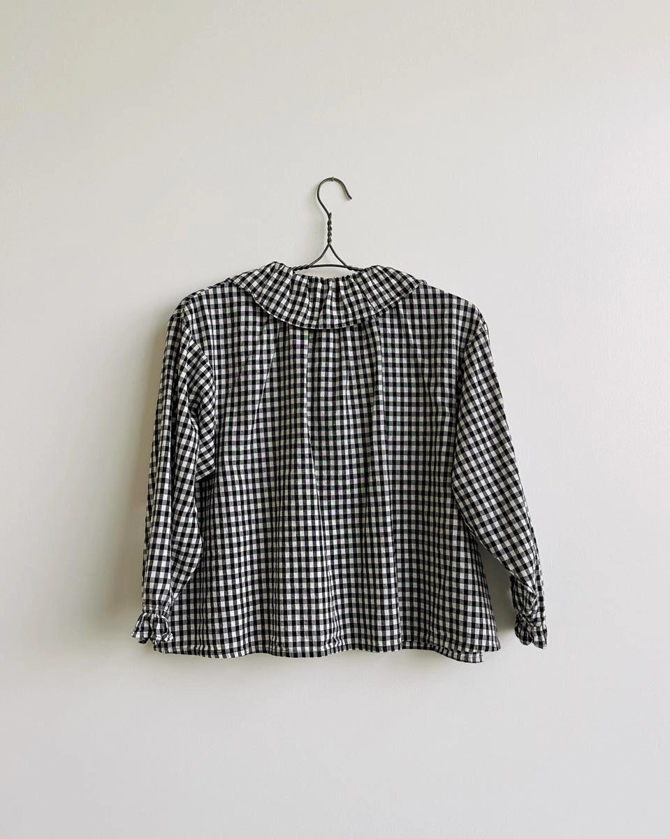 Nasaea Gingham Blouse