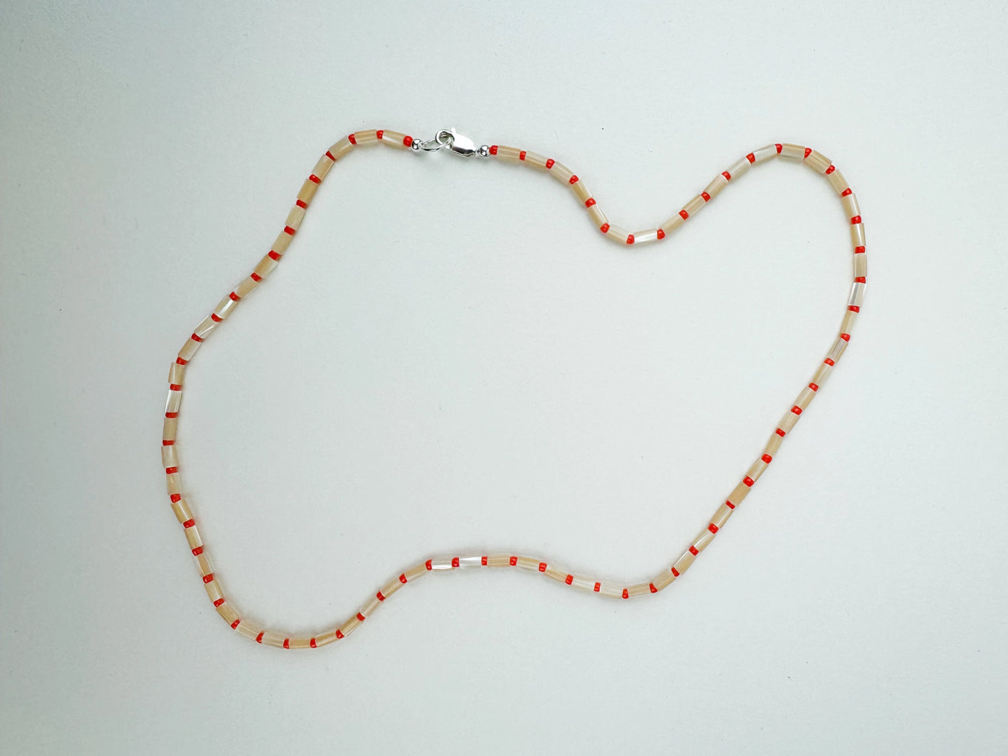 The Karo Necklace - Orange Sunset