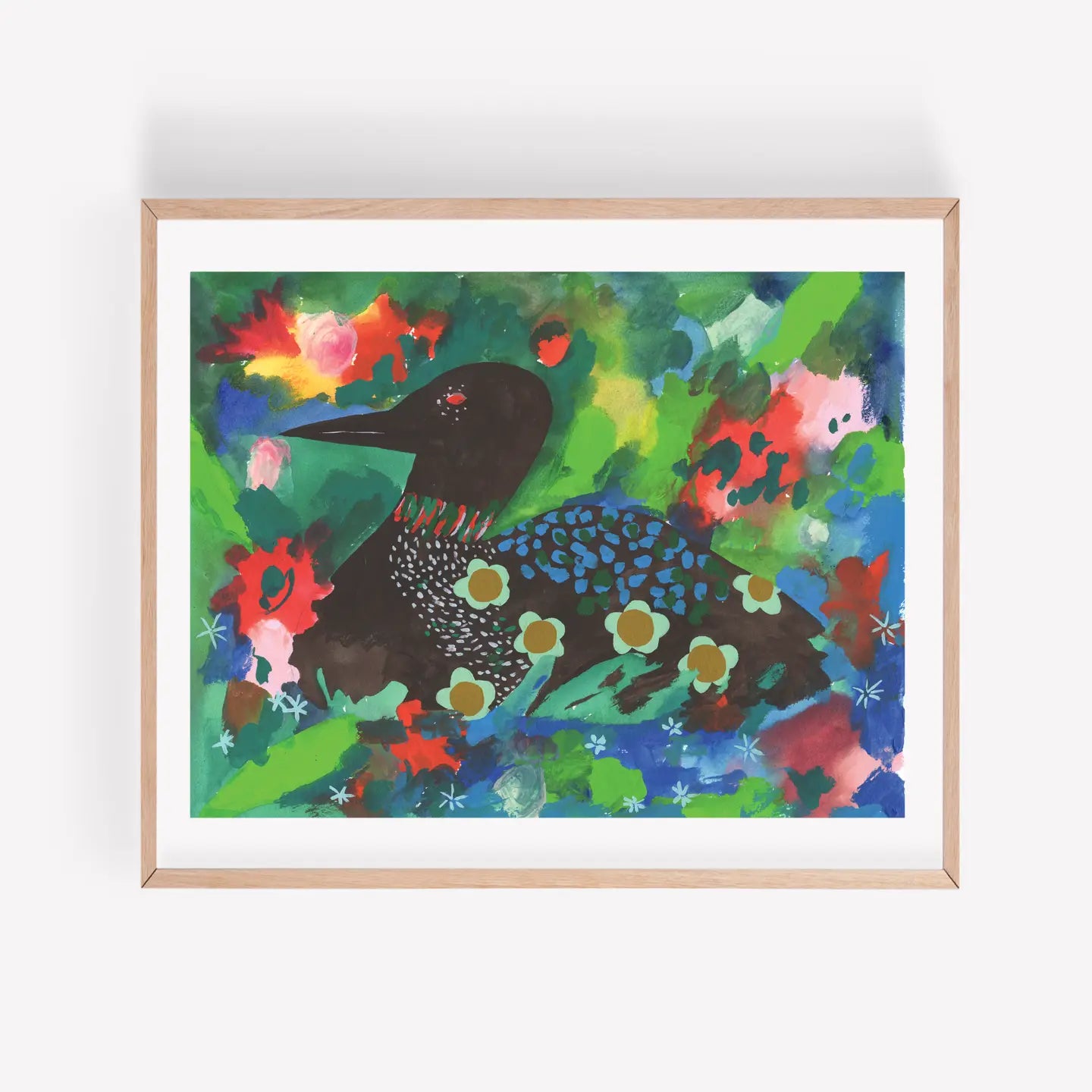 Watercolor Loon - Original Art Print