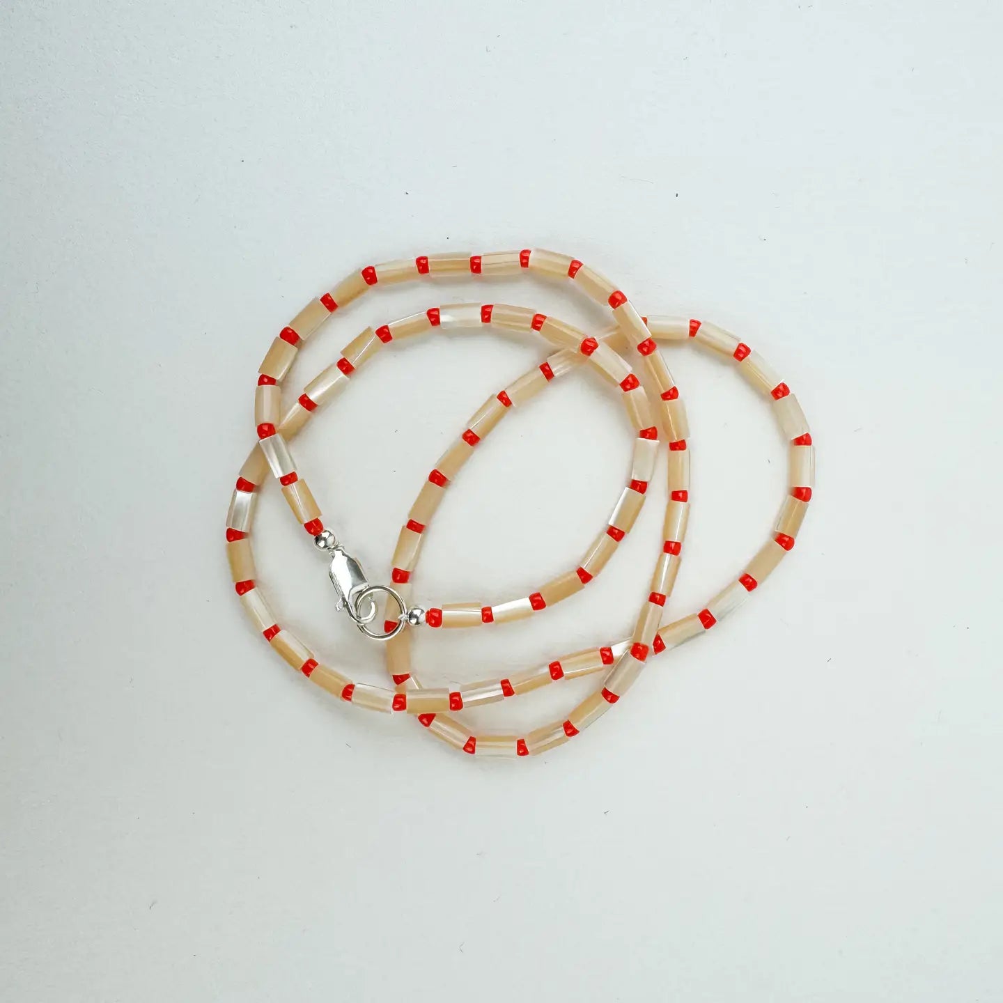 The Karo Necklace - Orange Sunset