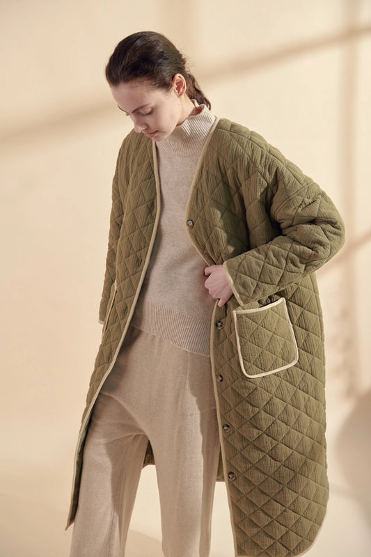 Quilted Coat - Amente