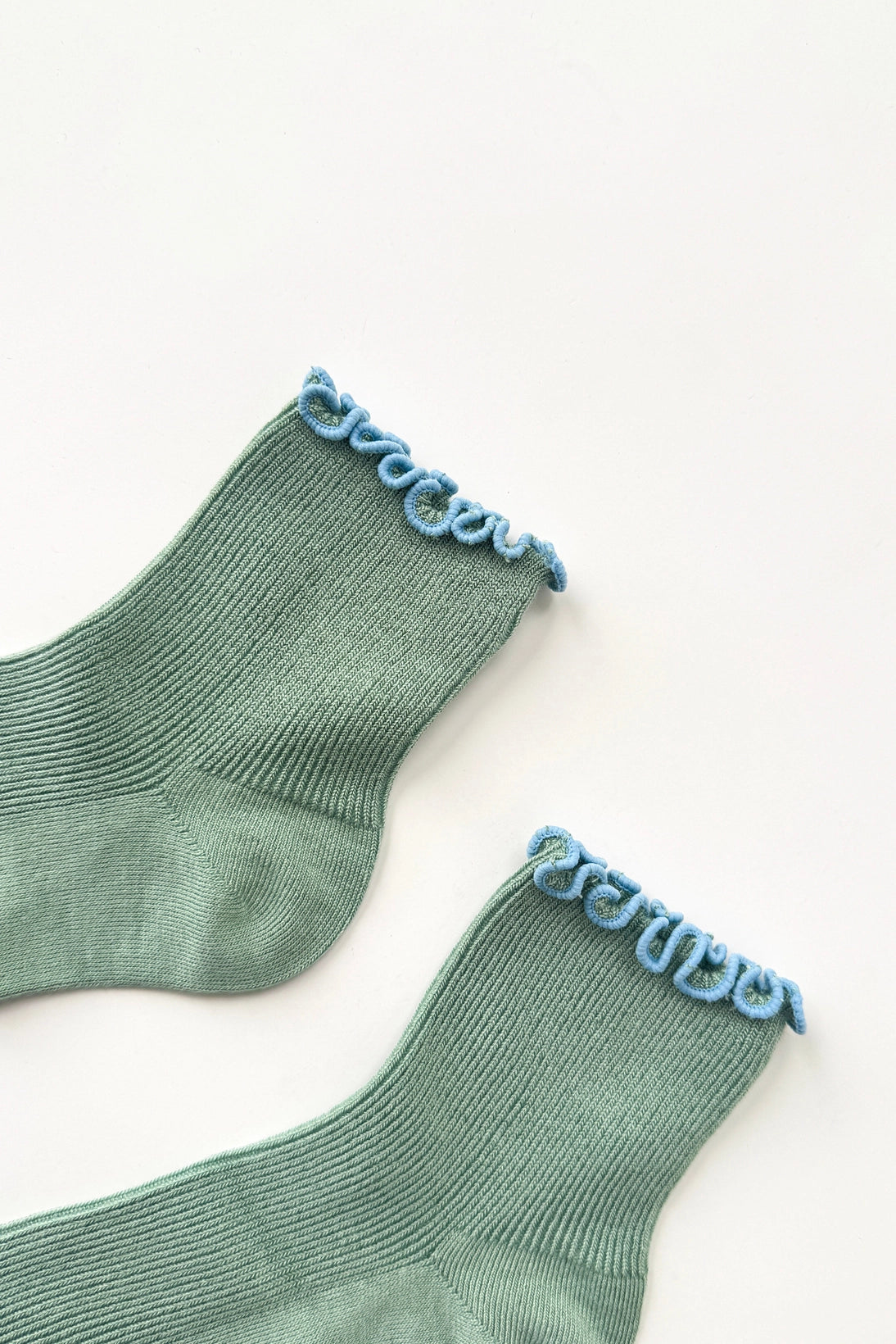 Petite Ruffled Modal Socks | Multiple Colors