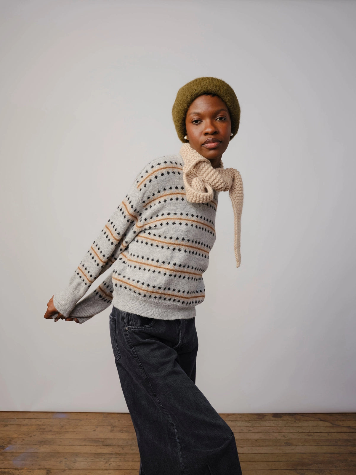 The Marina Scarflette - Jasper