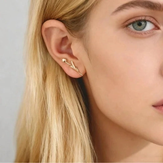 Tulipan Stud Earrings