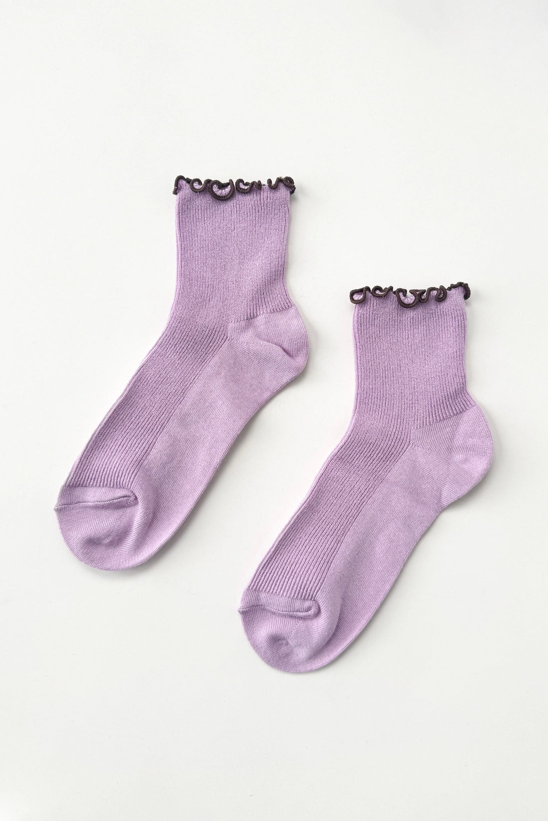 Petite Ruffled Modal Socks | Multiple Colors