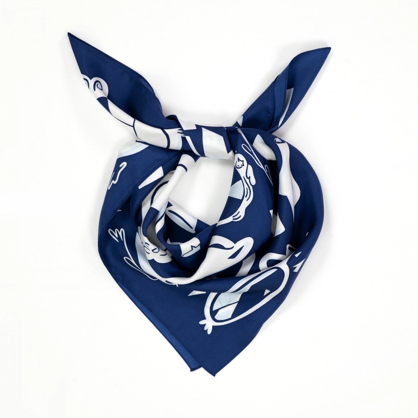 Broken Vases Silk Scarf