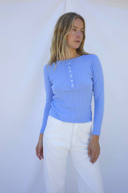 Henley Tee | Multiple Colors