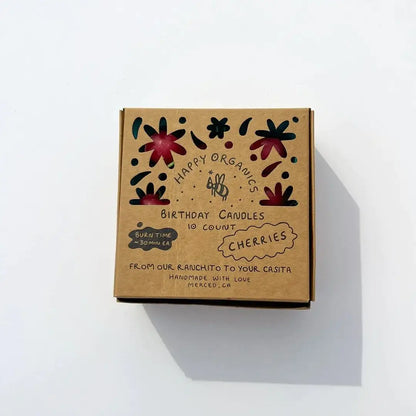 Boxed Berry Birthday Candles | Choose Your Fruit