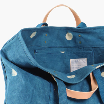 Large East West Tote | Indigo Moon