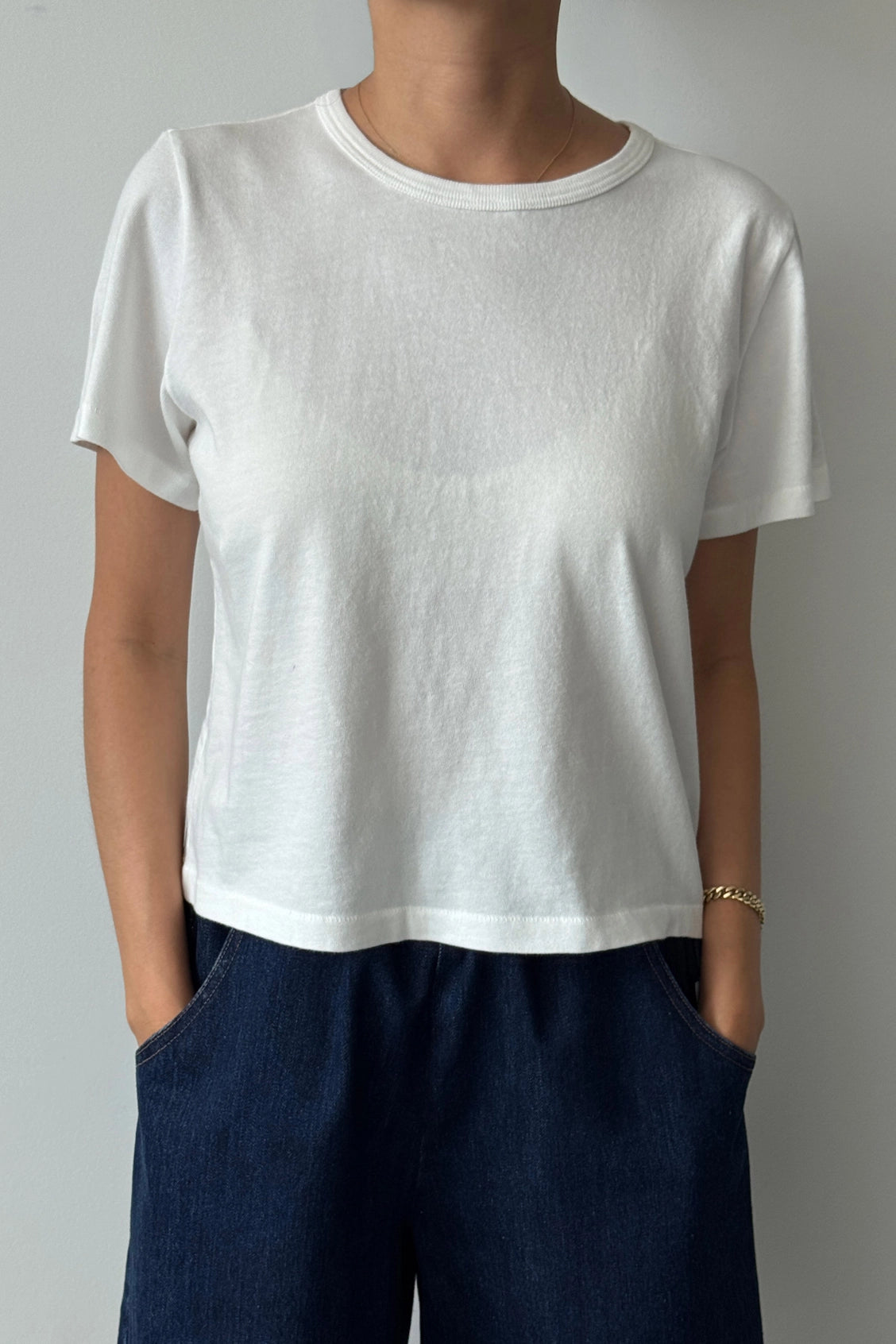 Little Boy Tee | Vintage White
