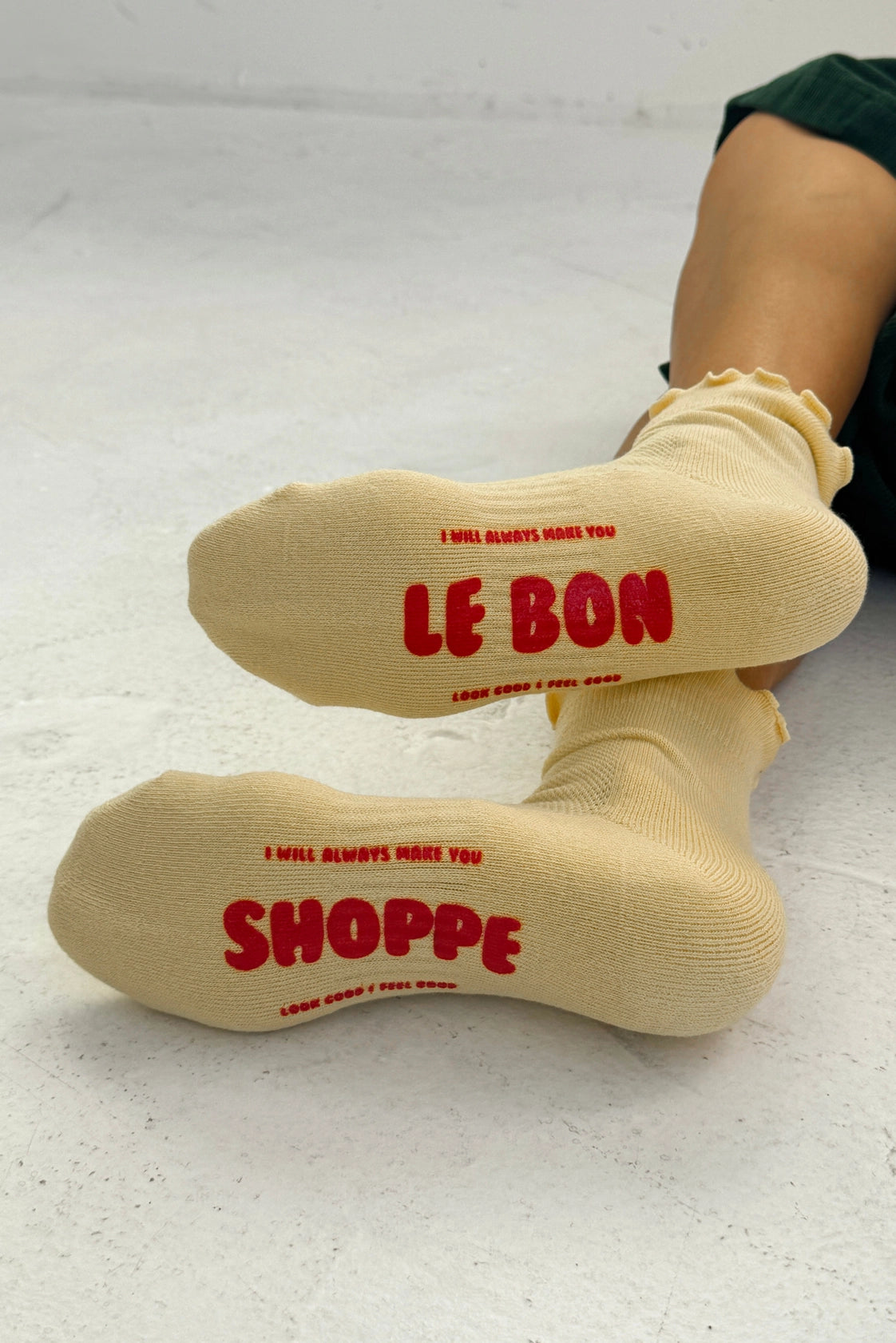 Ruffled Hugger Socks | Multiple Colors