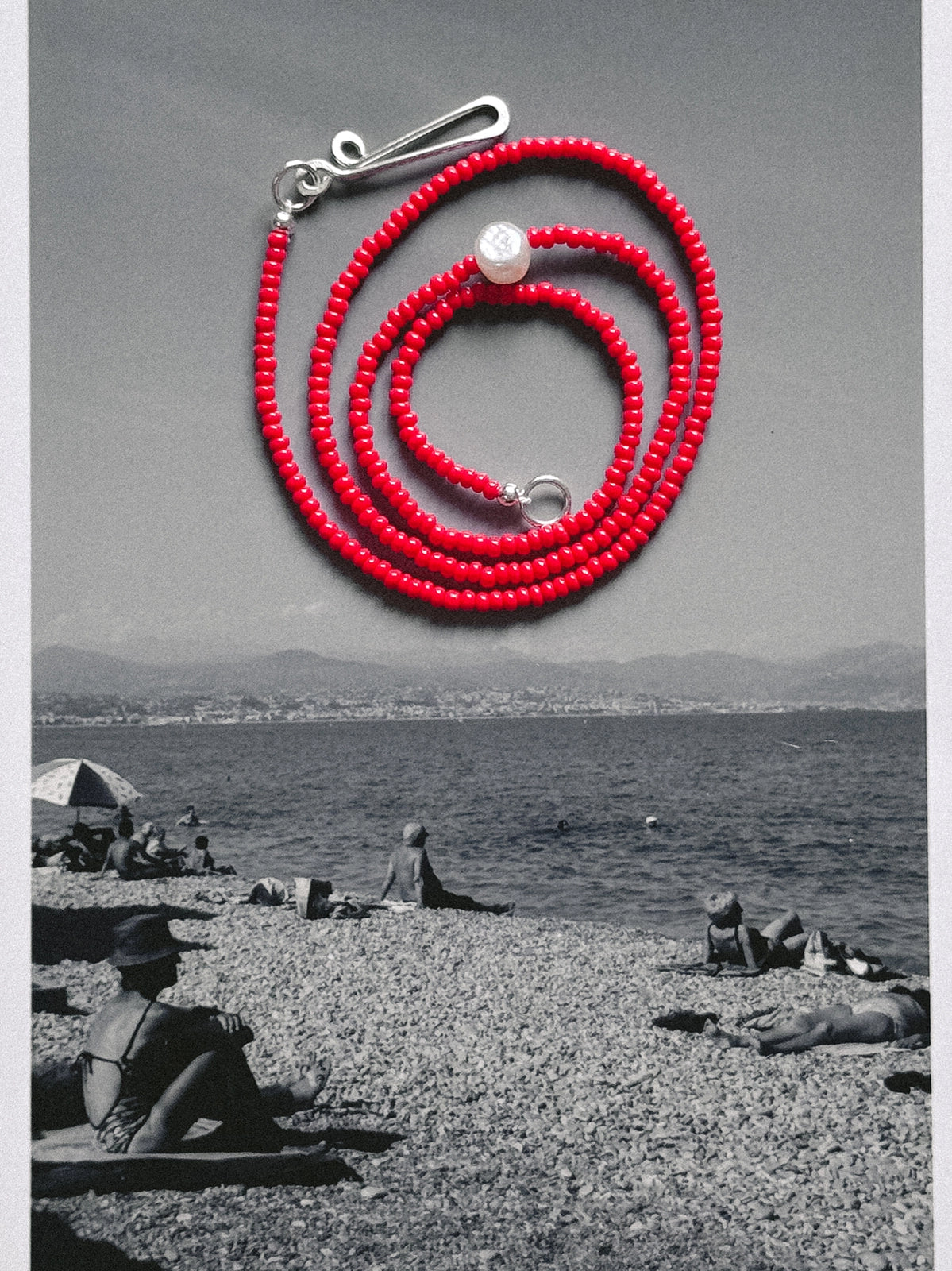 The Khadi Necklace - Red