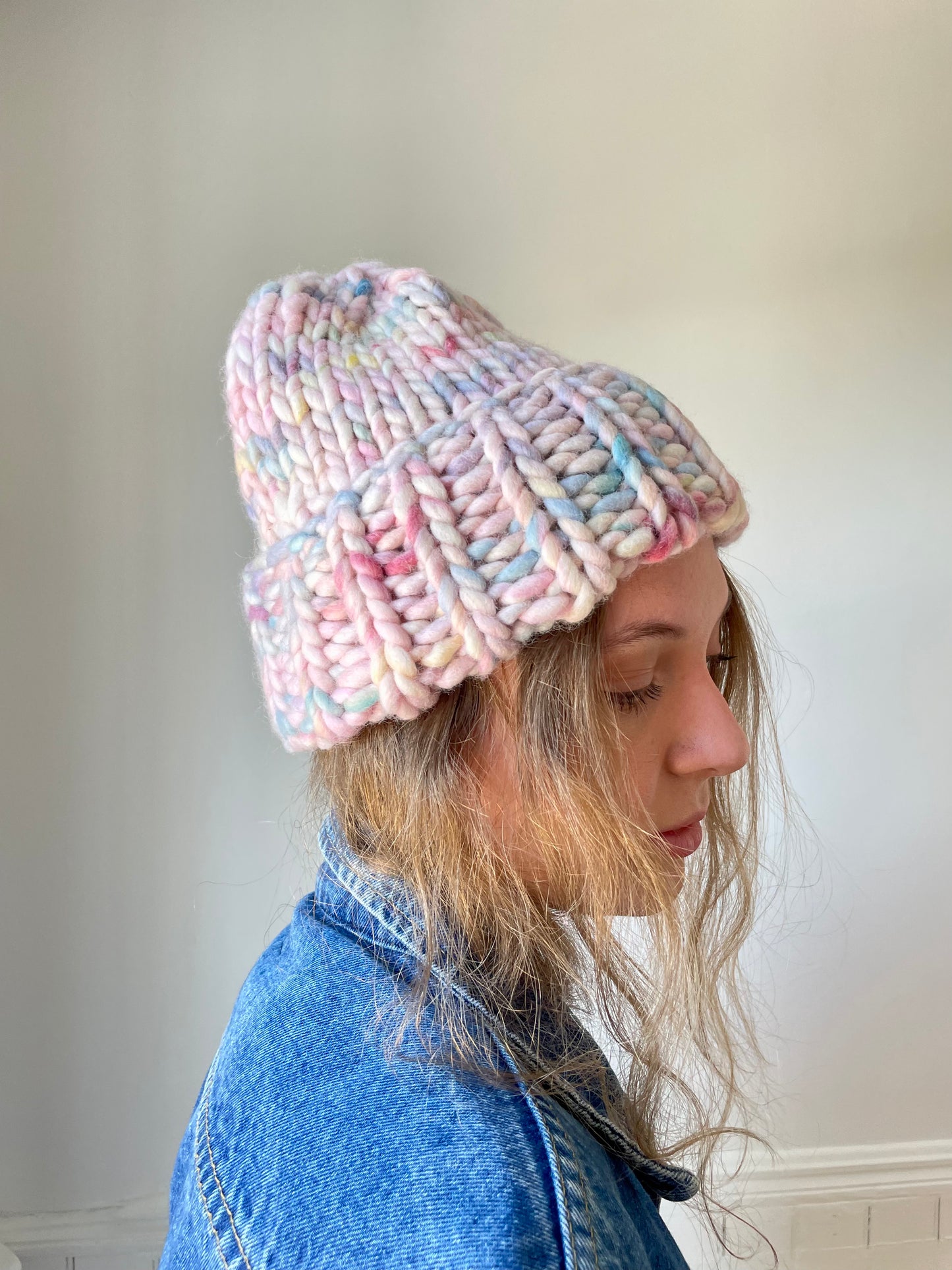 Chunky Peruvian Wool Hat - Multiple Colors