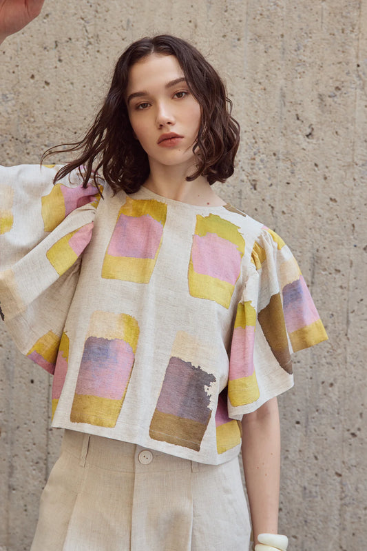 Debbie Top | Yellow Gold