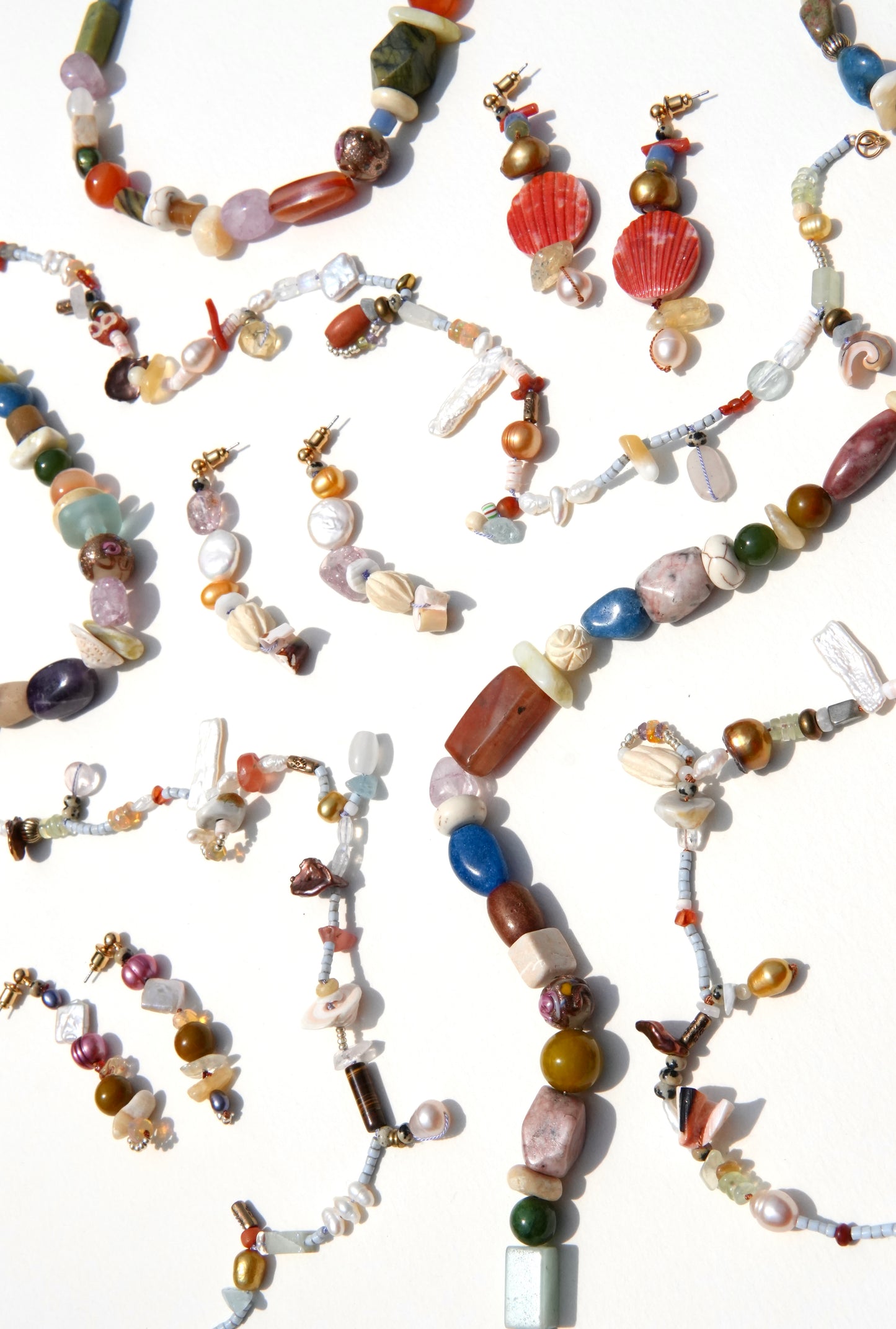 Lost & Found Necklace - Seaglass
