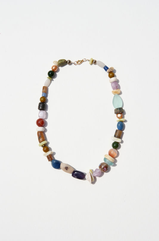 Lost & Found Necklace - Seaglass