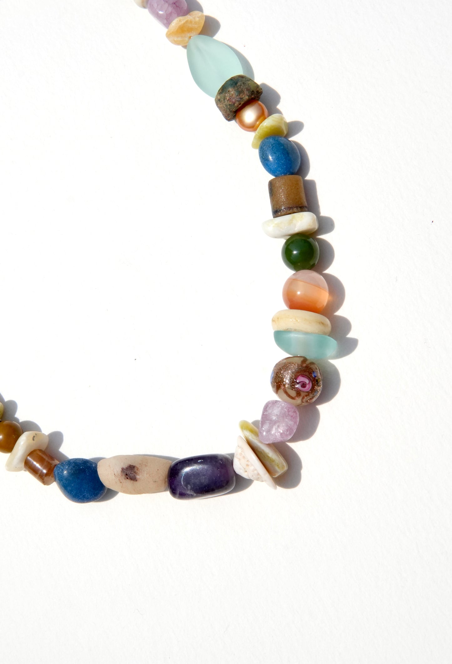 Lost & Found Necklace - Seaglass