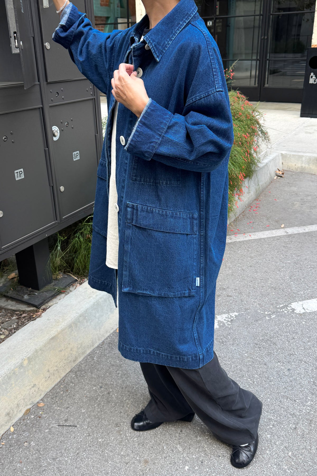 Easy Trench | Dark Denim