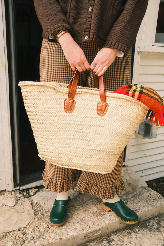 The Boxer Pant - Brown Gingham