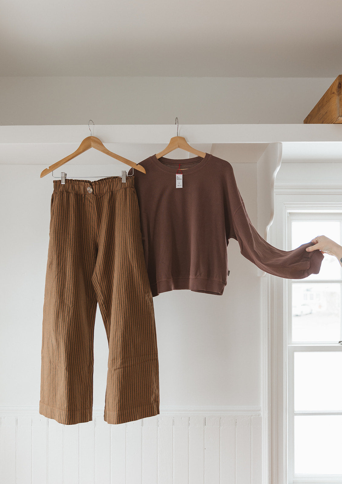 Stripe Washed Trouser - Multiple Colors