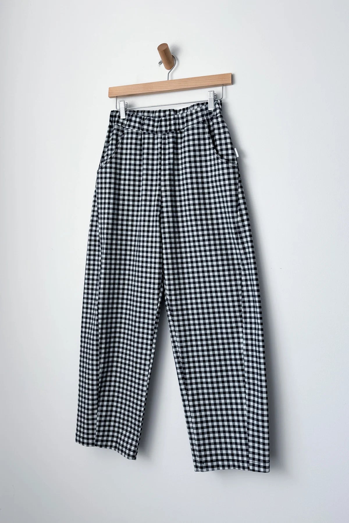 Arc Pants - Navy Gingham Check