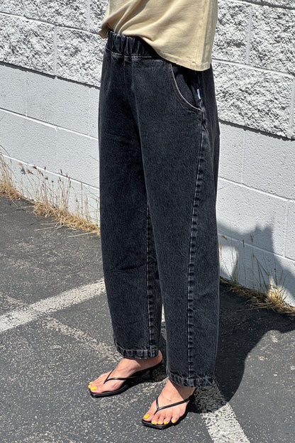 Arc Pants | Black Denim